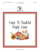 Come, Ye Thankful People, Come Handbell sheet music cover